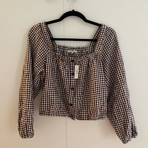 Madewell top with tags